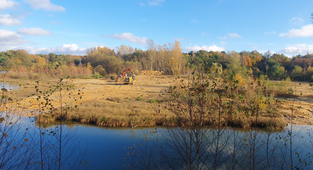 Blick in die Sandgrube Bötersen