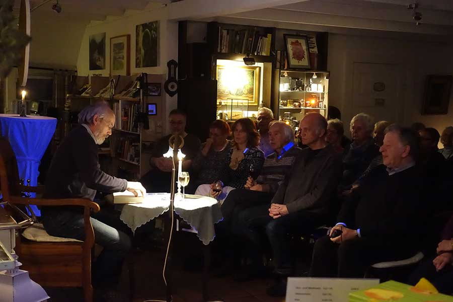 Krimiland-Lesung Wilfried Eggers im Berthof
