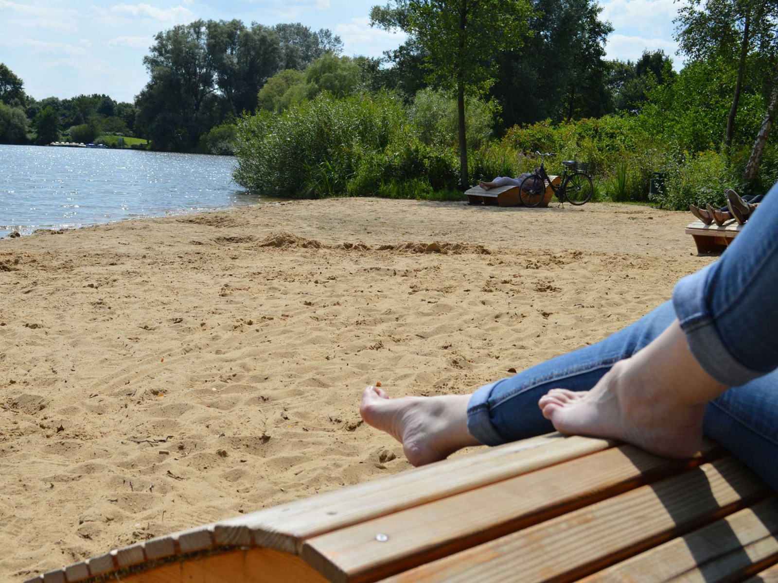 Seelounge im Natur- und Erlebnispark Bremervörde