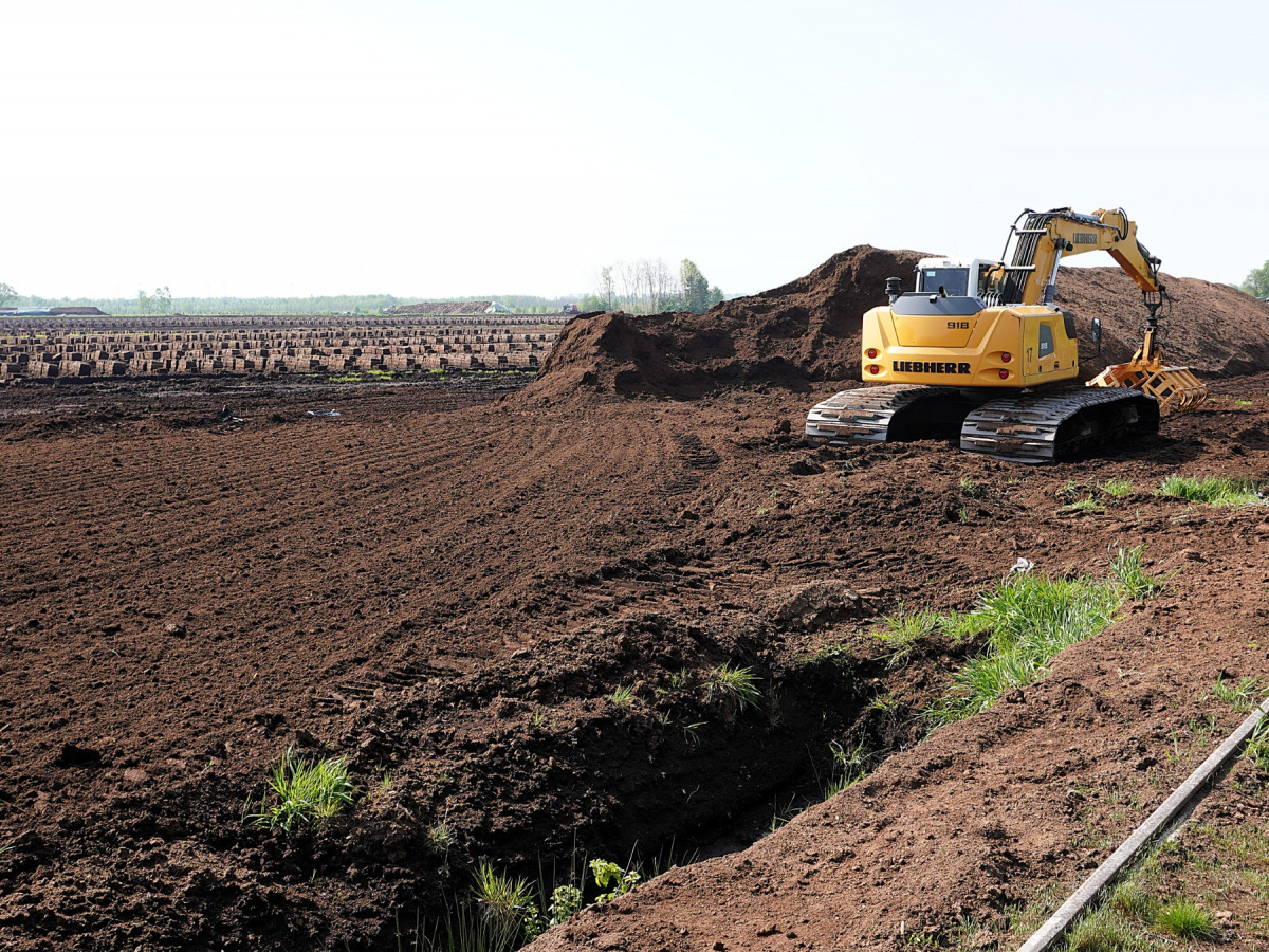 Torfabbau im Aschhorner Moor